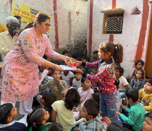 A Diwali Gratitude series organized for kids by Dr. Gunita Singh Director Dentem