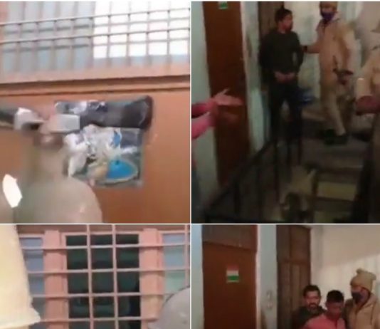 प्रयागराज में नौकरी के लिए प्रदर्शन कर रहे छात्रों पर पुलिस ने किया लाठीचार्ज
